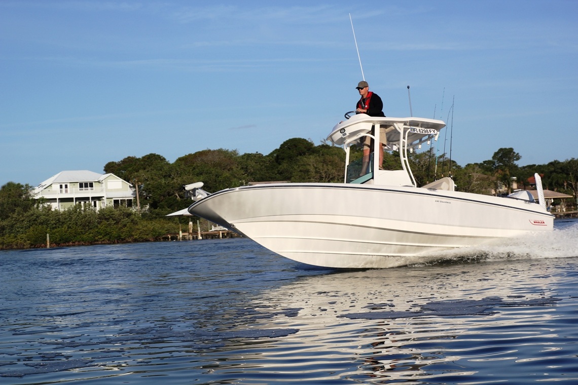 boston whaler introduces the 240 dauntless pro, an